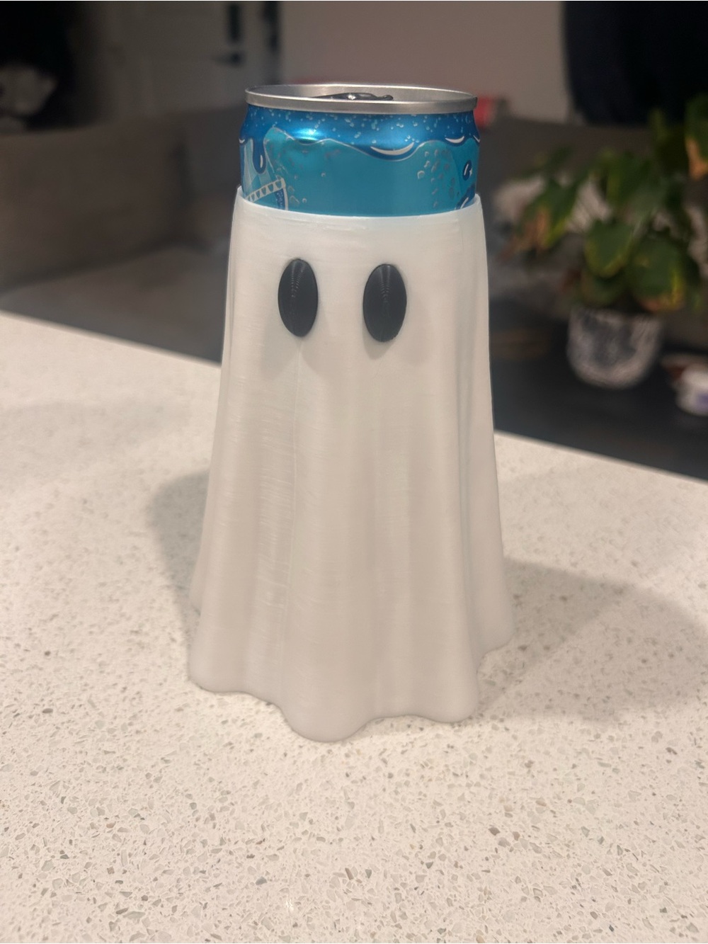 Cute Ghost Slim Can Holder Koozie 12oz - Picture 2 of 9